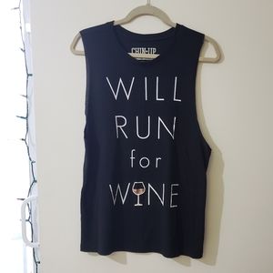 *3 for $10 tanks* Will Run For Wine